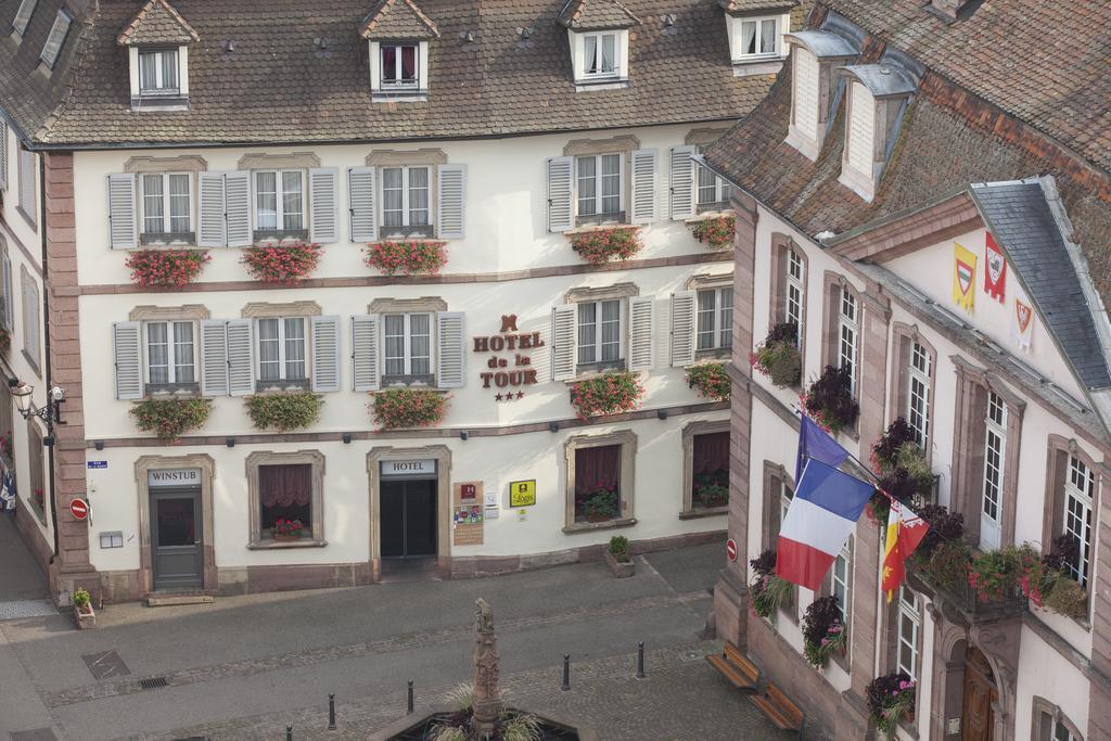 Logis Hotel De La Tour Ribeauville  Exterior photo