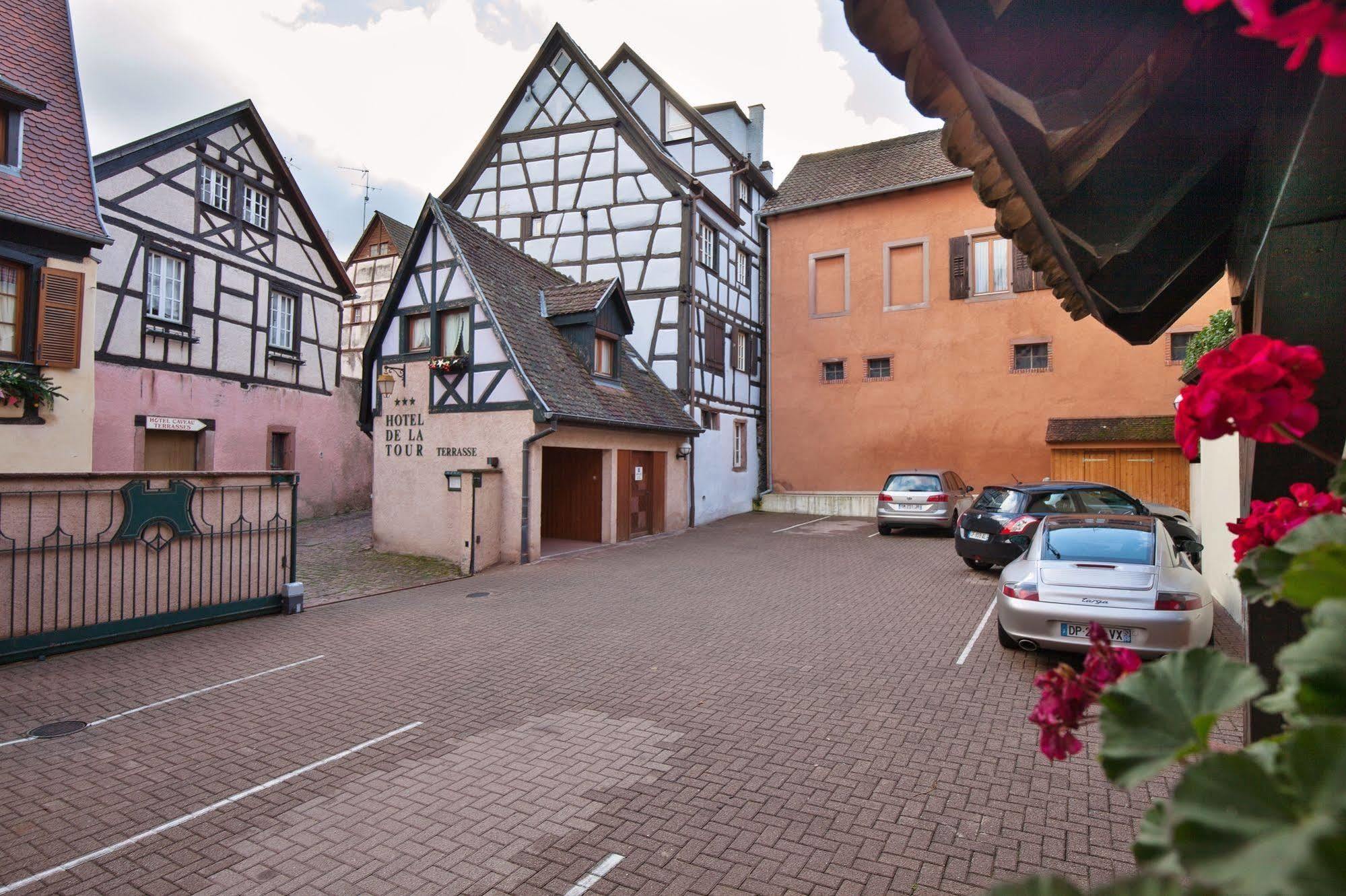 Logis Hotel De La Tour Ribeauville  Exterior photo