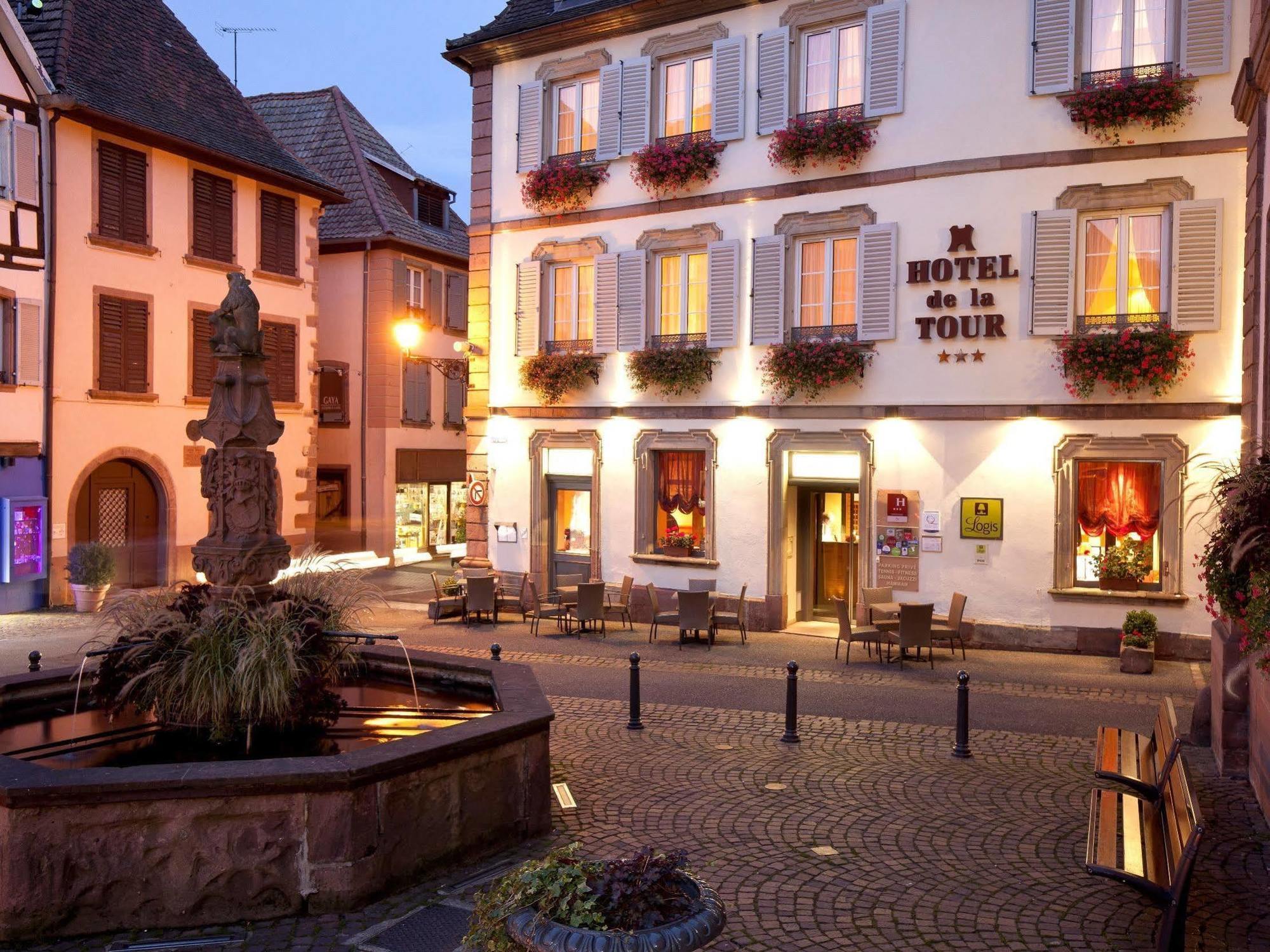 Logis Hotel De La Tour Ribeauville  Exterior photo